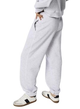 Pantalon gris Only Best pour femme