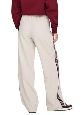 Pantalon Only Mellie beige pour femme