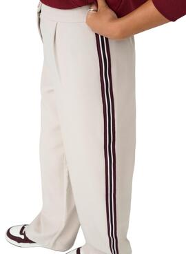 Pantalon Only Mellie beige pour femme