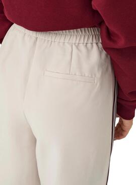 Pantalon Only Mellie beige pour femme