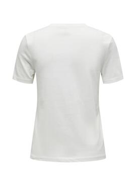 Maillot blanc pour femme Only Tanya
