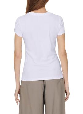 T-shirt Only Vibe blanc pour femme