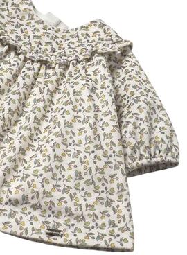 Robe Mayoral en velours imprimé pour bébé