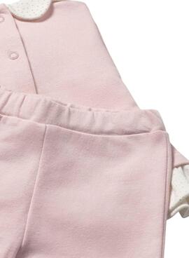 Ensemble Mayoral legging et t-shirt rose pour bébé
