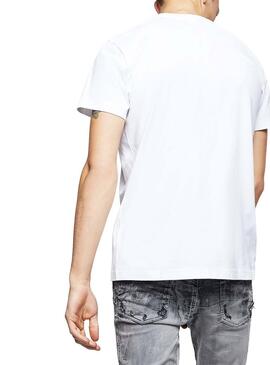 T-Shirt Diesel T-Diego-B6 Blanc Homme