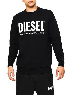 Sweat Diesel S-GIR-DIVISION-LOGO Noir Homme