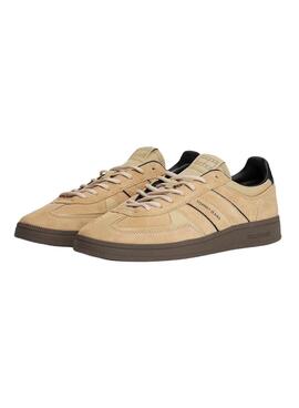 Chaussures Tommy Jeans The Greenwich beige pour homme.
