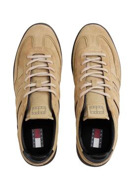 Chaussures Tommy Jeans The Greenwich beige pour homme.
