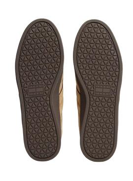 Chaussures Tommy Jeans The Greenwich beige pour homme.
