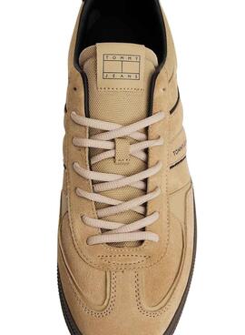 Chaussures Tommy Jeans The Greenwich beige pour homme.