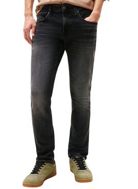 Jean slim Tommy Jeans Scanton DI1286 noir pour homme