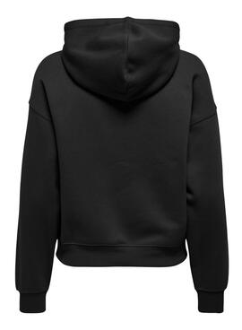 Sweat à capuche noir Only Best pour femme
