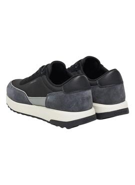 Chaussures Calvin Klein Low Top Lace noires pour hommes