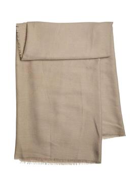 Écharpe Pieces Hailey beige pour femme