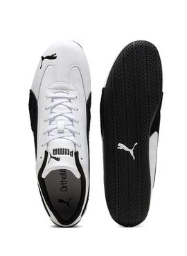 Chaussures Puma en cuir Speedcat blanches pour homme