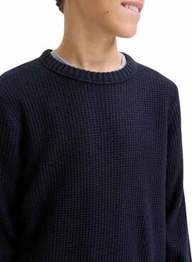 Maillot Jack and Jones Roy marine pour enfant.