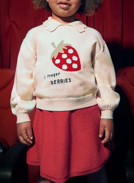 Ensemble Mayoral jupe et pull jacquard pour fille