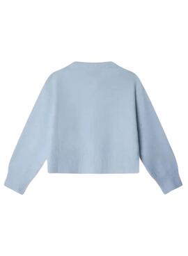 Cardigan Pepe Jeans Belu bleu pour fille