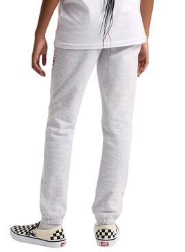 Pantalons de survêtement Vans Blocked Box gris enfants