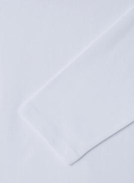 T-shirt Pepe Jeans New Herman logo blanc enfant