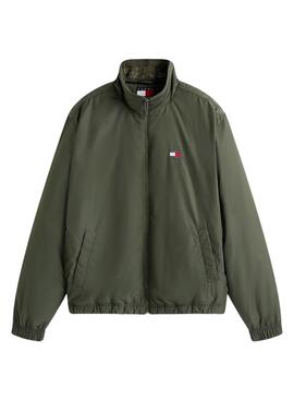 Veste Tommy Jeans Essential Padded vert pour homme