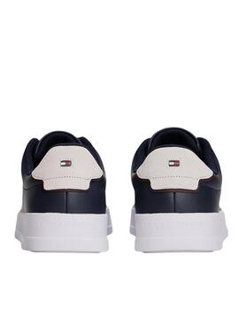 Chaussures Tommy Hilfiger Court bleu marine pour homme