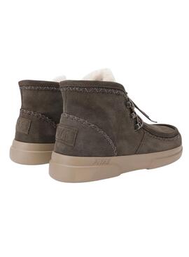 Bottes Walkin Pitas Ontario taupe pour femme