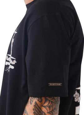 T-shirt Project x Patis Liberty noir pour homme