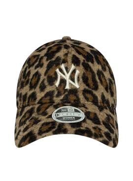 Casquette New Era Cosy à motif animal pour femme