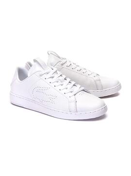 Baskets Lacoste Carnaby Evo Light Blanc Femme