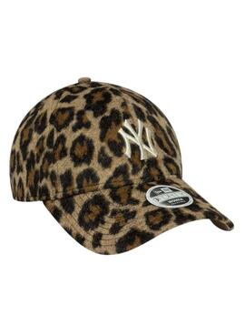 Casquette New Era Cosy à motif animal pour femme