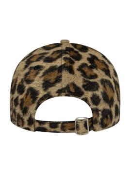 Casquette New Era Cosy à motif animal pour femme