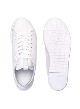 Baskets Lacoste Carnaby Evo Light Blanc Femme