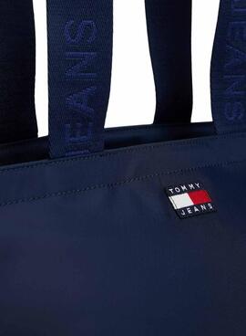 Sac Tommy Jeans Mini Tote bleu marine pour femme