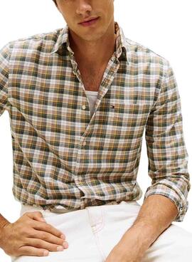 Chemise Tommy Hilfiger Heritage Oxford tartan pour homme