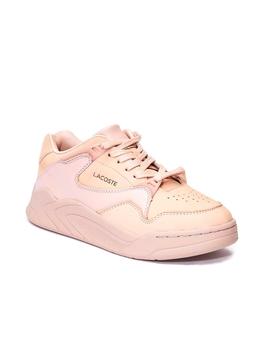 Baskets Lacoste Court Slam Rose Pour Femme