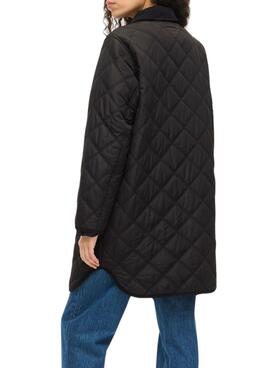 Parka Vila Viquila noire pour femme