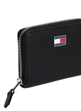 Portefeuille Tommy Jeans Cool noir pour femme