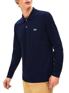 Lacoste Polo L1312 Bleu Pour Homme