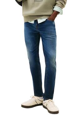 Jean Tommy Jeans Austin foncé pour homme