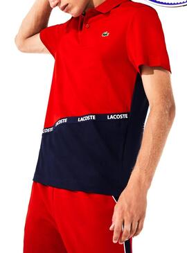 polo lacoste rouge
