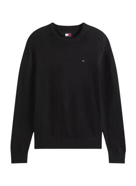 Maillot Tommy Jeans Slim noir pour homme