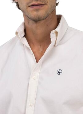 Chemise blanche en velours côtelé pour homme El Ganso