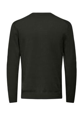 Maillot Only and Sons Holger vert pour homme