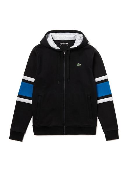 Veste lacoste coton 2025 noir