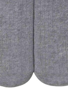 Collant Mayoral gris côtelé pour bébé