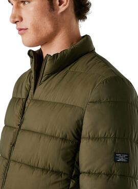 Veste matelassée verte pour homme Pepe Jeans