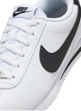 Chaussures Nike Cortez Kids blanc noir pour garçons et filles