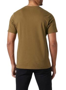 T-shirt Helly Hansen Box marron pour homme
