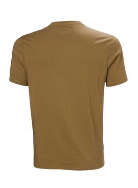 T-shirt Helly Hansen Box marron pour homme